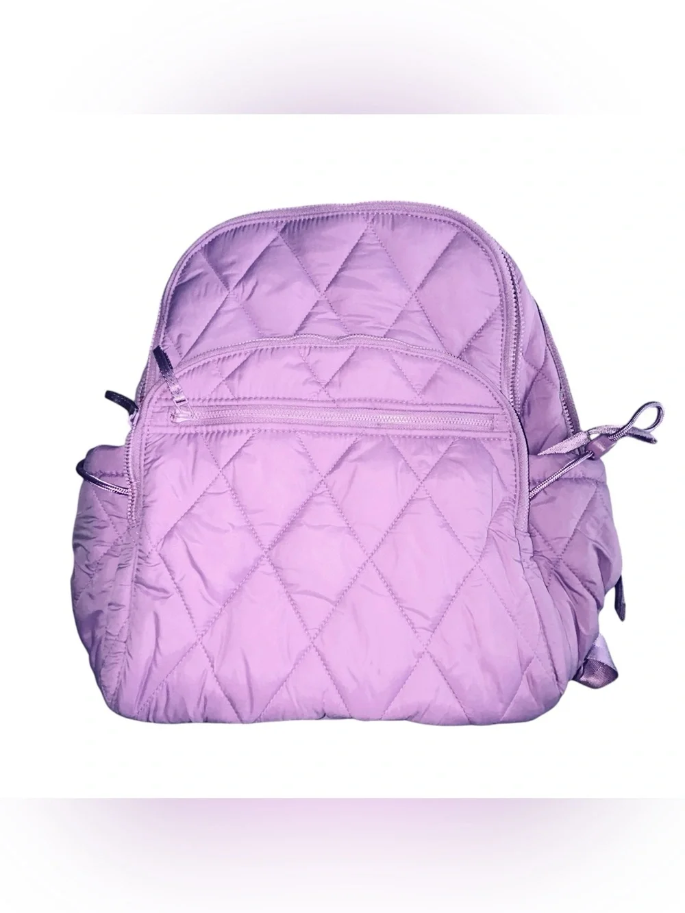 Vera Bradley Purple lightweight Backpack  Bag NWT NWT BackPack Vera Bradley Stamped Ditsy Floral Bancroft Rare  main image 3